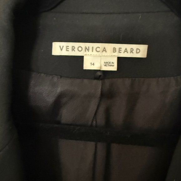 Veronica Beard Miller Dickey Jacket-  Black Blazer with Silver Buttons - Picture 16 of 17